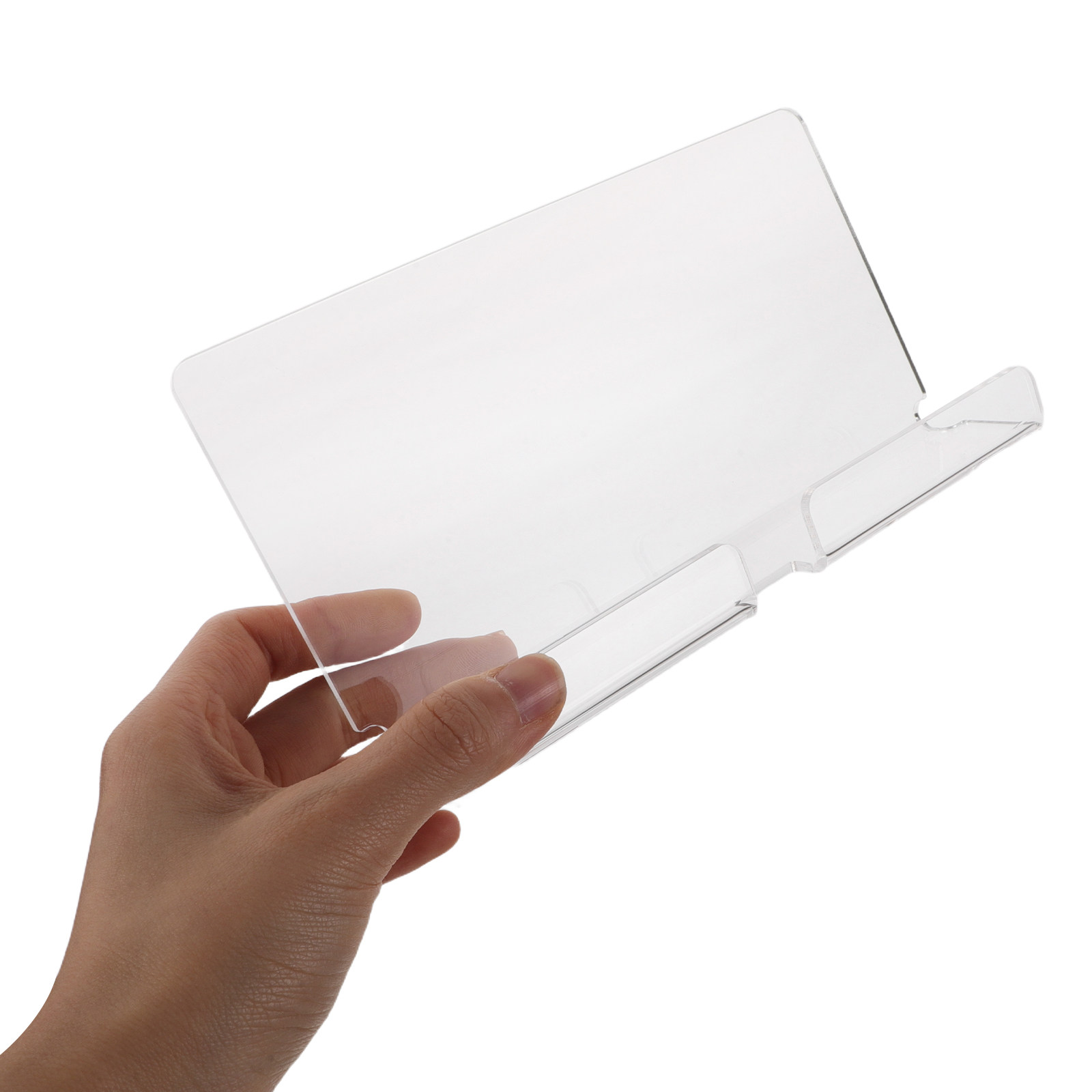 Tablets - ที่ยึดแท็บเล็ตติดผนังแบบสากล ขาตั้งอะคริลิกแบบมีกาวในตัว ใช้งานแบบไม่ต้องใช้มือ สำหรับแท็บเล็ต สมาร์ทโฟน และอีรีเดอร์