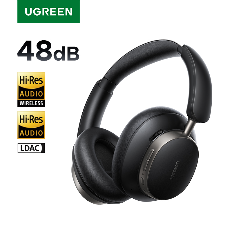 Planar Magnetic Iem Earphones - UGREEN Studio Pro 48dB ANCหูฟังไร้สายหูฟังบลูทูธตัดเสียงรบกวนHi-Res LDAC