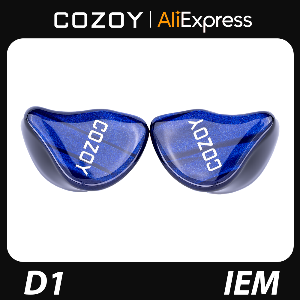 Planar Magnetic Iem Earphones - COZOY D1 IEM HIFI หูฟังอินเอียร์แบบมีสายสำหรับเล่นเกม ไดอะแฟรมกราฟีนขนาด