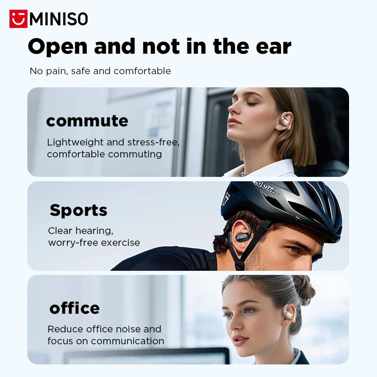 MINISO MS190 หูฟังแปลภาษาด้วยเ - Headphones บทวิจารณ์และราคา