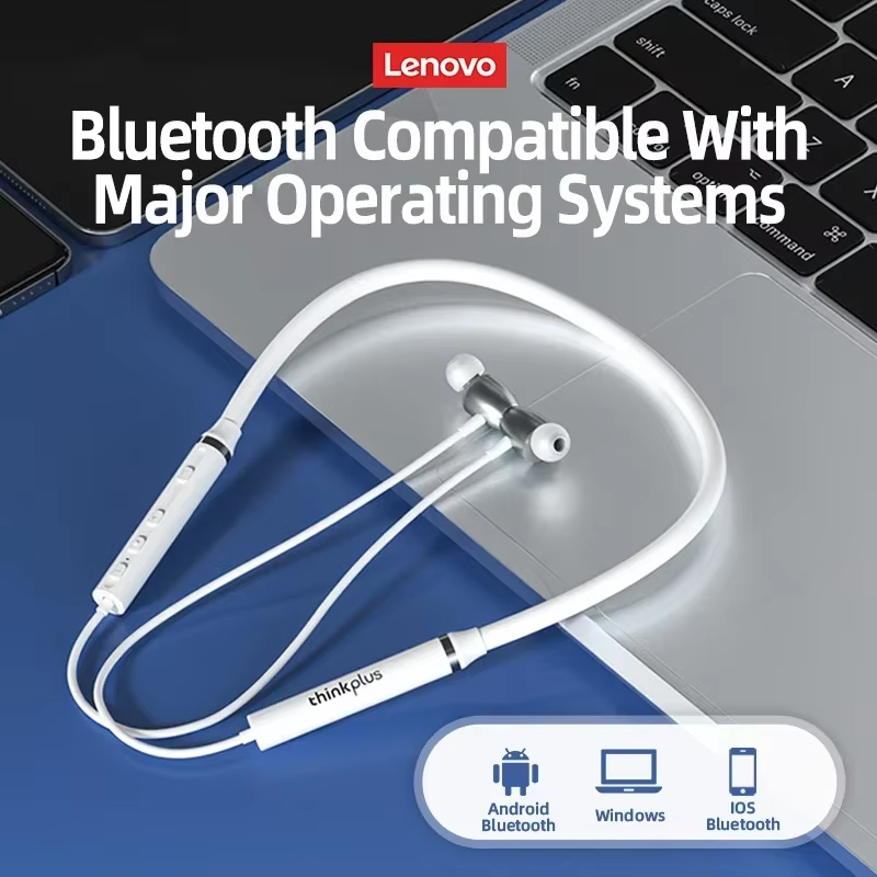 ของแท้เลอโนโว HE05X หูฟังบลูทู - Magnetic Neckband Sports Earphones บทวิจารณ์และราคา