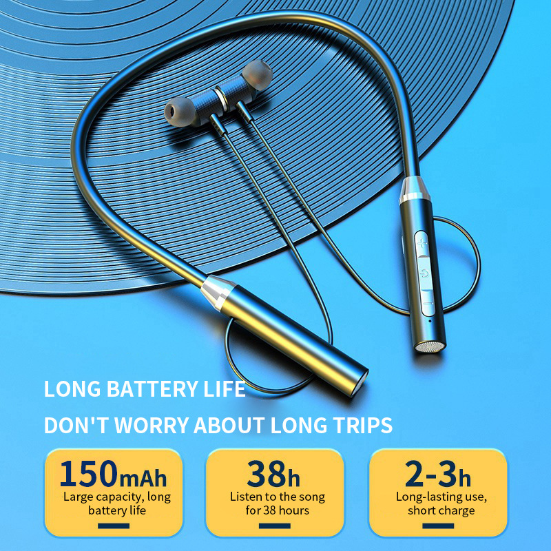 Fone Bluetooth 5.0 หูฟังแบบคล้ - Magnetic Neckband Sports Earphones บทวิจารณ์และราคา