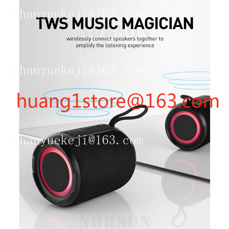 ลำโพงไร้สายคู่แบบคู่ขนาน เสียง - Portable Bluetooth Speaker Waterproof Ipx7 บทวิจารณ์และราคา